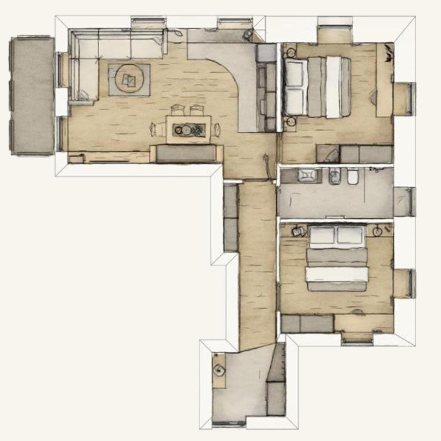 Villa Dolomiti Ортизеи Номер фото